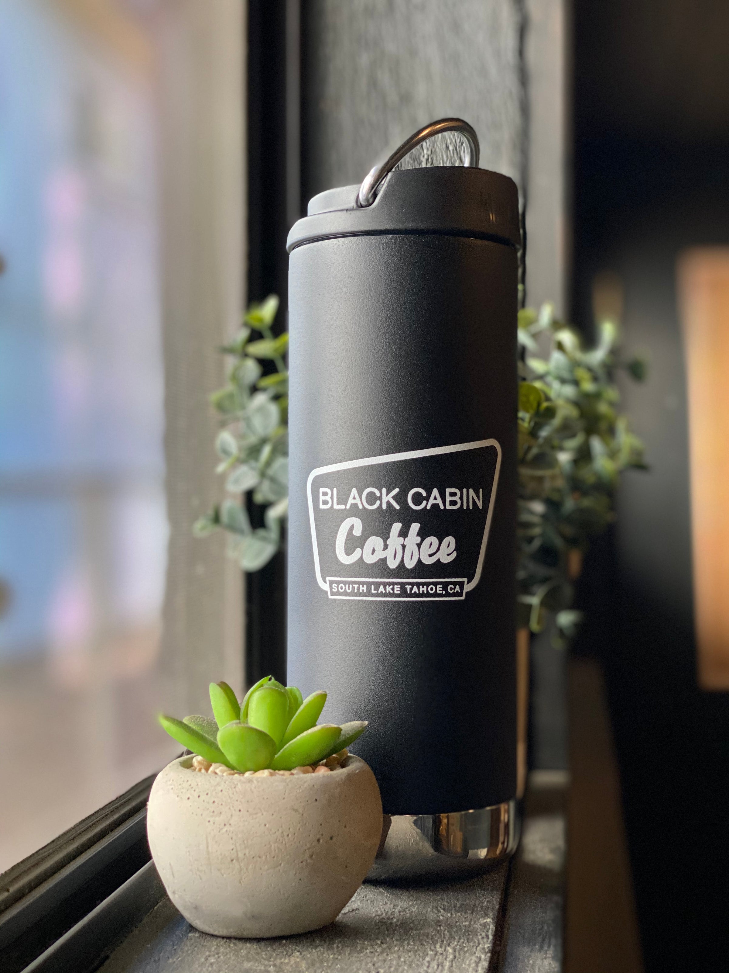 Klean Kanteen 16 oz Insulated Wide Thermos | Black Cabin Coffee